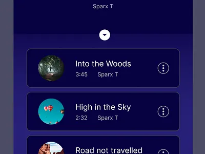 Day 9 Daily UI Challenge: Music Player #DailyUI