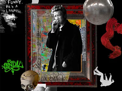 Lynch art artwork cinema cinematography david lynch design exhibition graphic design horror illustration museum poster