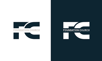 Foundation Church Logo app branding design graphic design illustration logo typography ui ux vector