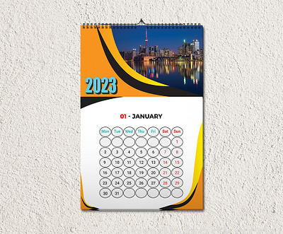 Calendar design wall calendar