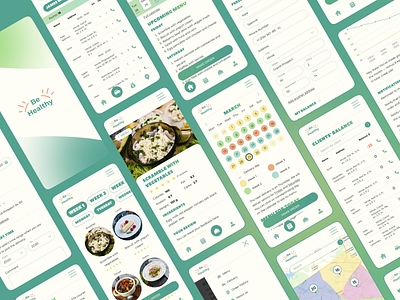 Healthy Food Mobile App Design appdesign design fooddelivery healthyfood mobile mobileapp mobiledesign ui uiux webdesign