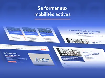 Mobility programm financed by French government website redesign branding design government website graphic design illustration redesign ui ux webdesign website website redesign