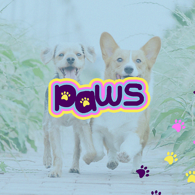 Paws ( A pet grooming brand identity) adobe beginner branding colors design graphic design illustration illustrator logo mockup pets photoshop typography vector