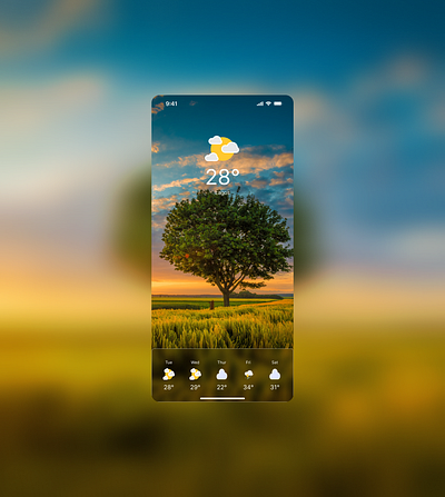 Day 37 Daily UI - Weather