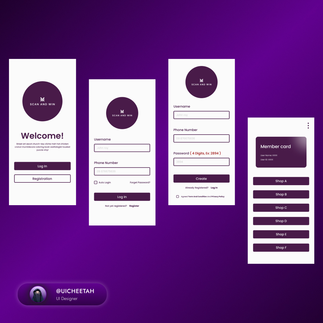 App figma ui design project by Hafsa salman l UI designer on Dribbble