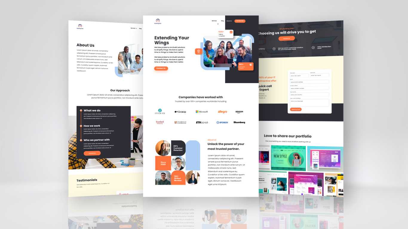 Tech Website UI Design by Ghazia Masharib on Dribbble