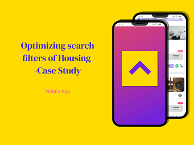 Optimizing Search Filters of Housing.com case study design housing app design housing.com mobile app design redesign ui ux
