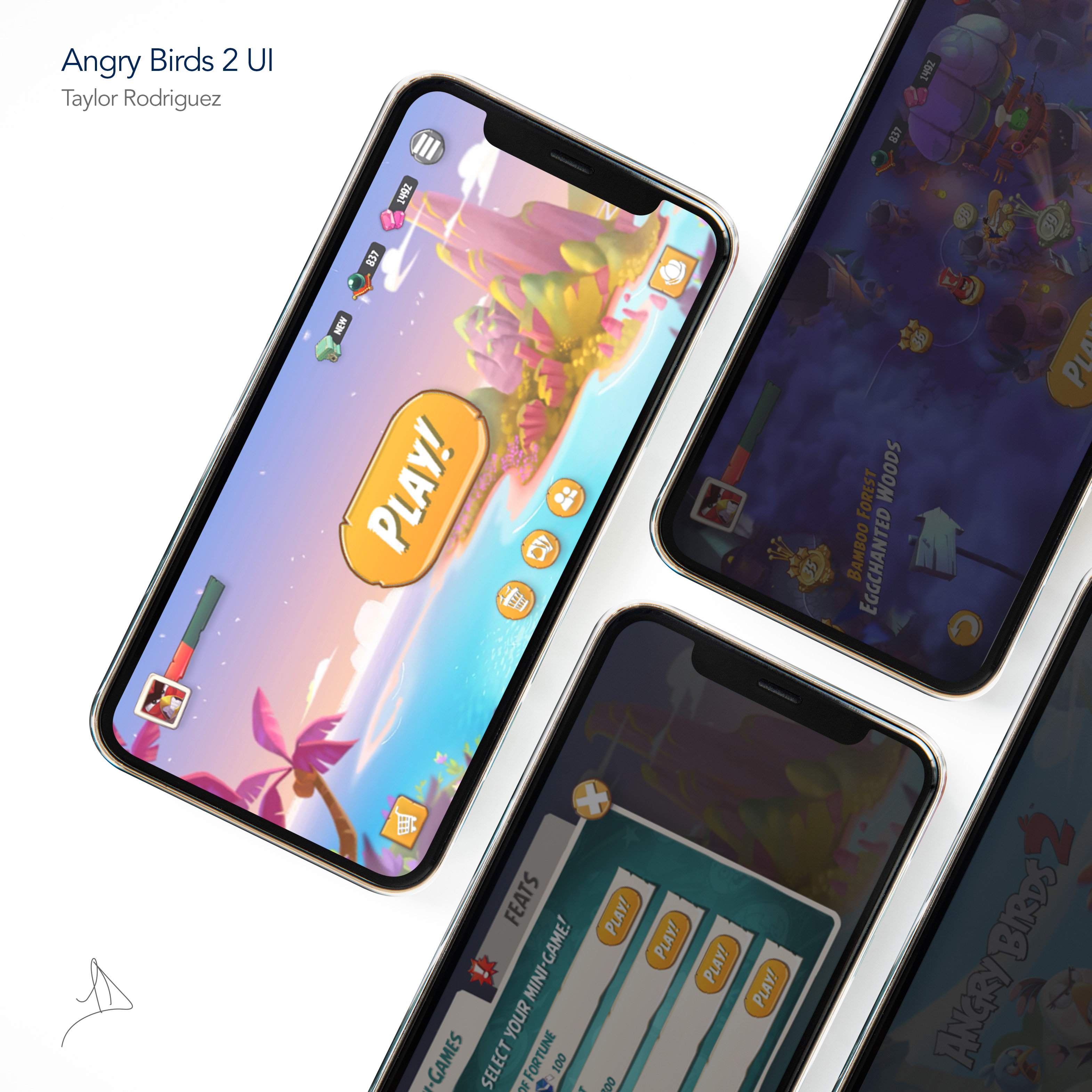 Angry Birds 2 UX/UI Case Study angry birds 2 case study design franchise free to play game design game development game user interface gaming mobile game orlando florida rovio ui volusia county