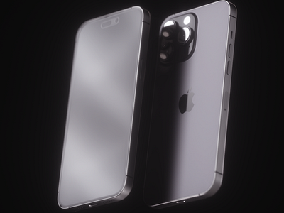 iPhone 14 Pro | Styleframe III 3d animation animation art apple art art direction c4d creative direction design illustration iphone iphone 14 pro logo mobile motion art octane space grey ui ux website