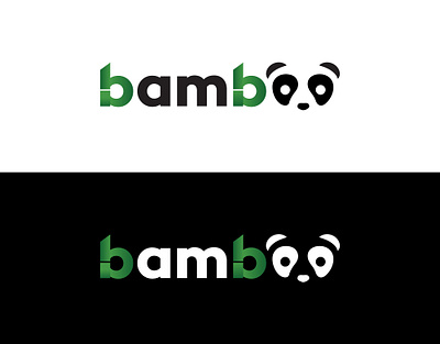 Bamboo with Panda Logo Design bamboo bamboo icon bamboo logo bamboo with panda logo brand identity branding icon logo logo design panda panda logo