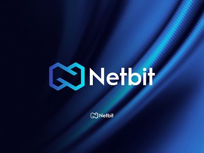 Netbit logo design brand branding design graphic design logo