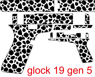 GLOCK 41 GEN 4 SVG FILE FOR ENGRAVING