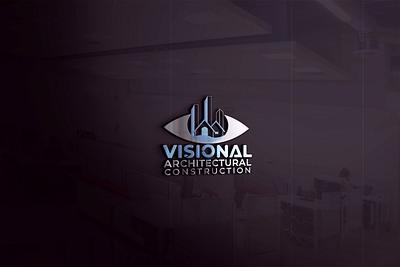VIsional Achitectural Construction - Logo design design graphic design logo logo design
