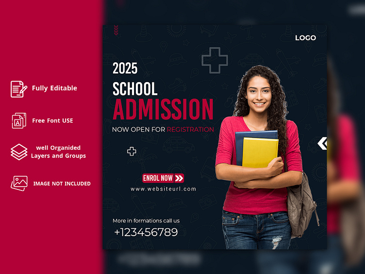 School admission 2025 by immhhasan on Dribbble