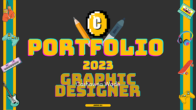 My Portfolio branding design graphic design i illustration logo portfolio typography vector