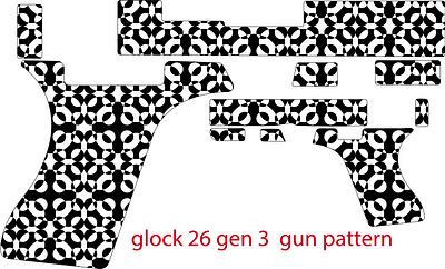 GLOCK 26 GEN 3 SVG FILE FOR ENGRAVING