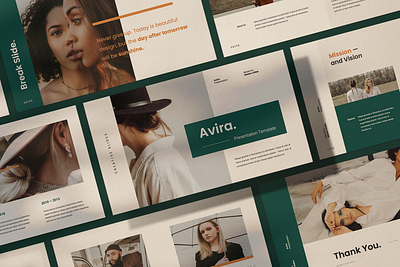 Avira Presentation bakooh branding freebie graphic design layout pitch deck powerpoint