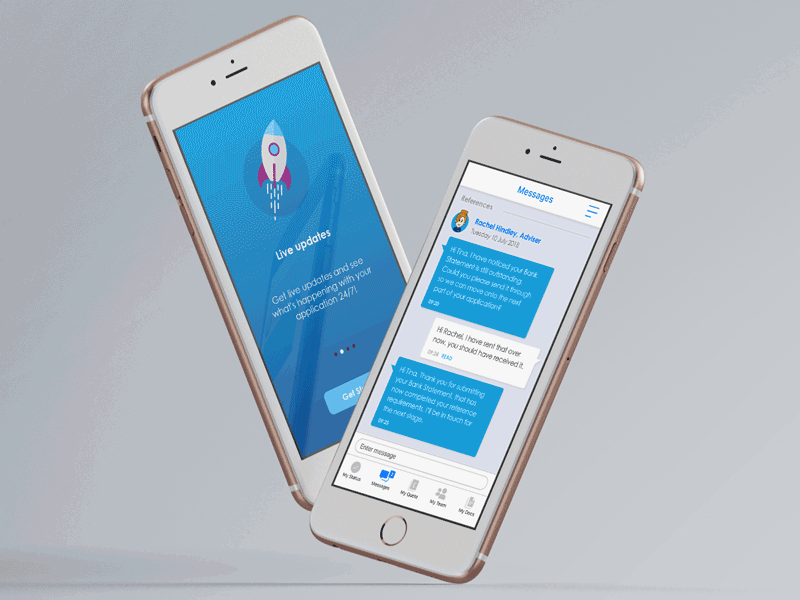 MyFluent App app design ui ux