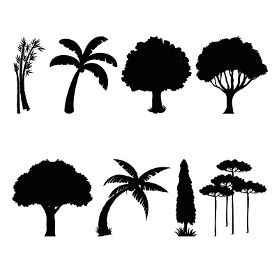 Tree design branding design typography vector