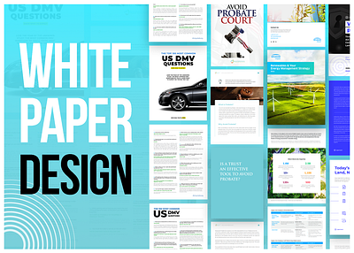 White Paper Design design design agency white paper white paper design