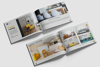 Product catalog in InDesign annual report brochure business brochure catalog company profile design