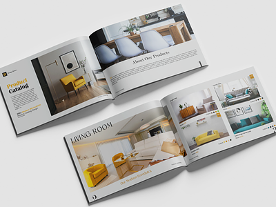 Product catalog in InDesign annual report brochure business brochure catalog company profile design