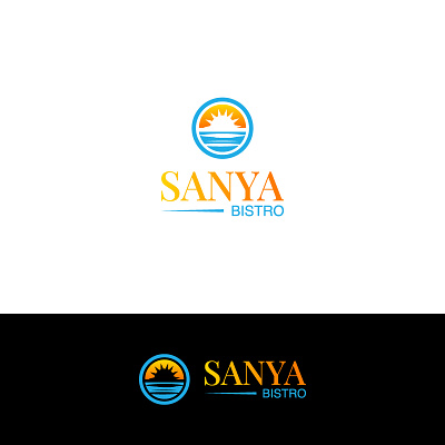 Logo Design for Sanya Bistro brand identity branding graphic design logo logo design modern logo