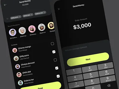 pocketit Money Transfer balance card cash digital bank ebank finance fintech ipn mobile app design mobile ui money pocket saving send money transfer ui ux uidesign uiux uiux design wallet