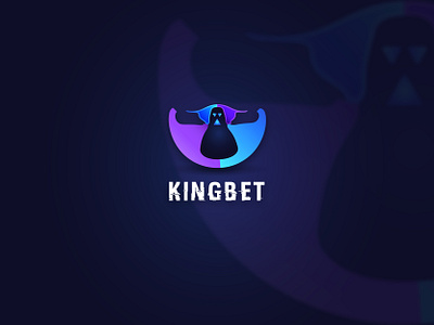 KINGBET Logo | Logo For Sale | Gradient & Modern Logo 3d abstract logo animal logo animation art branding character logo collection gradient logo graphic design icon logo illustration isomatric logo king logo logo logofolio logotype modern logo motion graphics ui