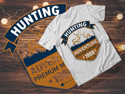 HUNTING T-SHIRT DESIGN custom design design shirts t shirt t shirt designs typography typography design typography t shirt design unique design vintage design