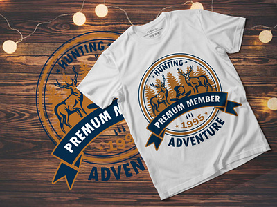 HUNTING T-SHIRT DESIGN best design custom design design shirts t shirt t shirt designs typography typography design typography t shirt design vintage design