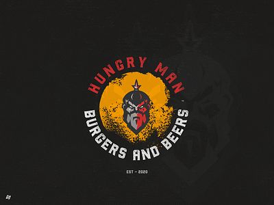 Hungry Man - Brand Logo branding branding design design graphic design logo logo design