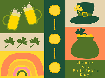 Holidays | St. Patrick’s Day concept design editorial illustration st. patricks day vector