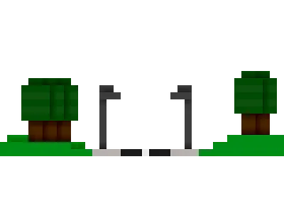 Road Voxel Art 2D Render 2d magicavoxel night render road voxel art