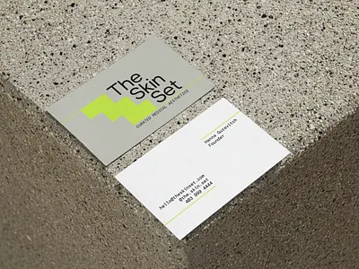 The Skin Set advertising branding design graphic design illustration logo marketing