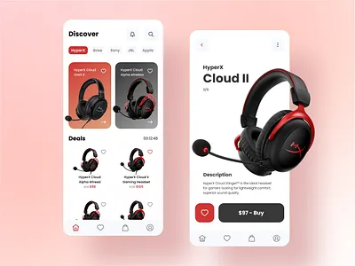 E-commerce application design application ecommerce mobileapp shopping ui