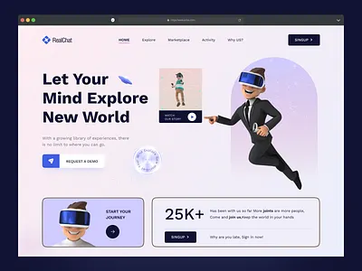 RealChat Website appdesign bestdesigner creativeprocess designinspiration designthinking graphicdesign informationarchitecture interactiondesign landingpage mobiledesign productdesign prototyping ui userresearch ux visualdesign webdesign wireframes