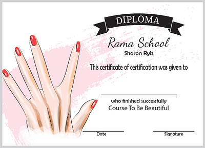 Diploma brand branding branding business design diploma flyer graphic design logo