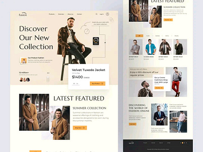 Fashion website fashion uiux design ux design website design wireframe wireframe design