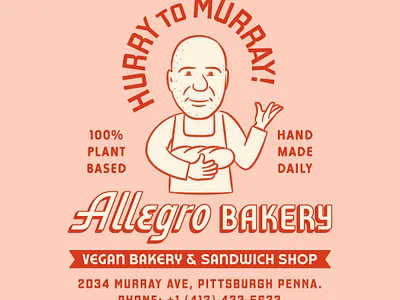 Allegro Bakery Branding - overview #1 branding identity illustration lettering logo type typography