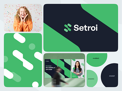 Setroi | Logotype and Identity by Logolivery.com branding design green identity logo logolivery logotype palegreen setroi ui ux vector