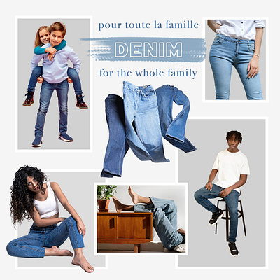 Denim - Social Media Campaign advertising branding graphic design logo socialmedia