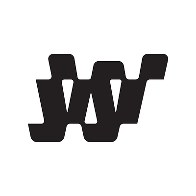 W logo design abstract branding design graphic design letter logo logotype minimal modern typography vector w