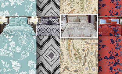 Surface Patterns - Bedding bedding graphic design illustrastion prints surface design