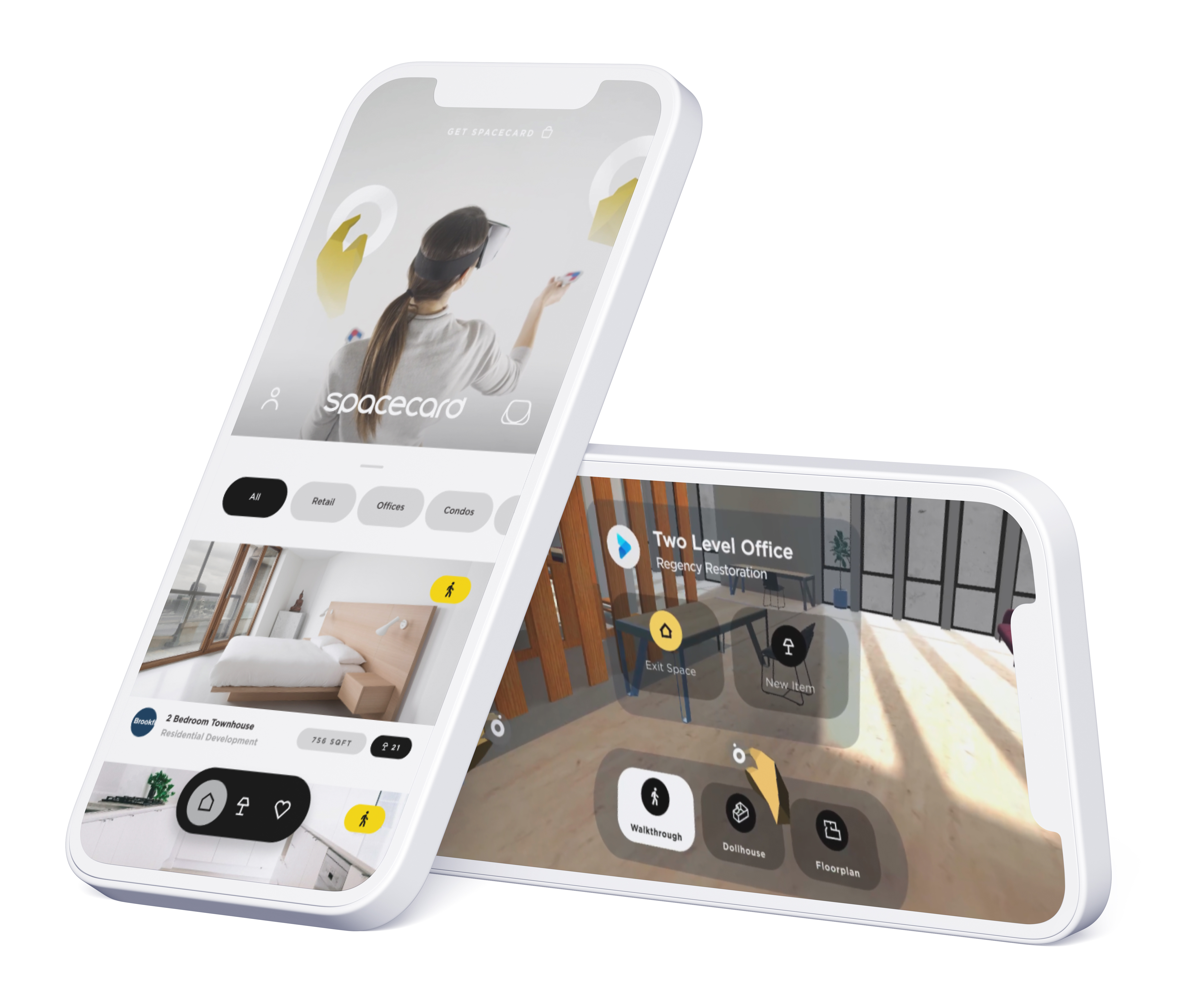 SpaceCard Mobile & VR UX design mobile ui ux vr