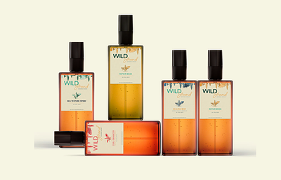 Packaging Design for Wild Strand Haircare branding branding design design packaging