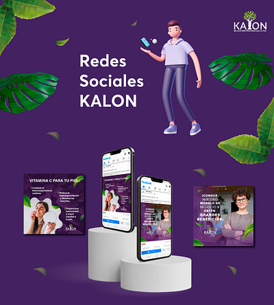 Kalon - Social Media branding design graphic design social media ui ux