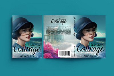 A Woman's Courage book cover book book covers design fantasy illustration