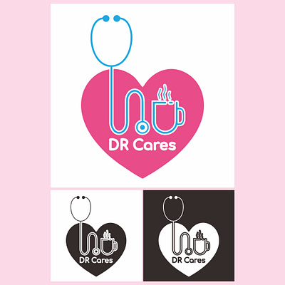 DR Cares Logo Design