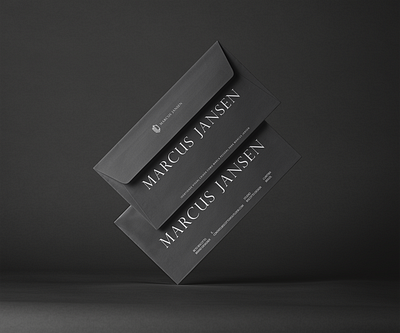 Marcus Jansen - Brand Identity branding design graphic design logo typography vector